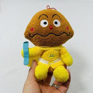 Sega Toys Anpanman Currybreadman Korofuwa Waiwai Sports Day Plush Hanging Strap